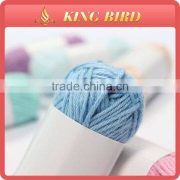 Fashionable hotsale 10 grams 13.5nm/4 100% export cotton yarn