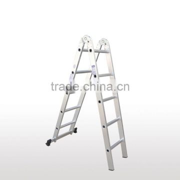 Multi-functional herringbone ladder Aluminum alloy folding ladder