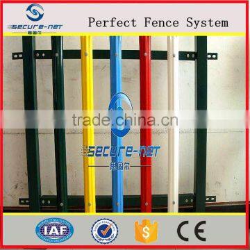 China New Design Hot Sale Galvanized Triple Pointed w Section Palisade Fence photo-4