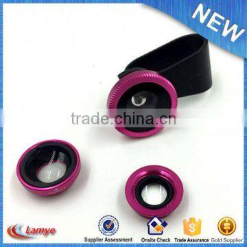 Popular Universal Clip Cell Phone Camera 0.45x Wide Angle Lenses With Macro photo-5