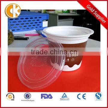 Biodegradable Custom Disposable Frozen yogurt plastic cup printing