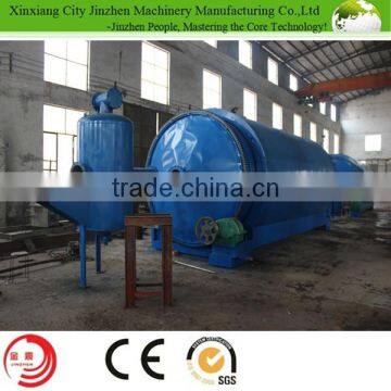 Continuous Scrap Tyre Recycling to Oil Machine With PLC photo-2