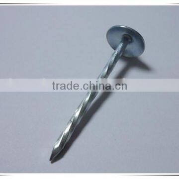 2.5 Inch Umbrella Head Roofing Nail Twisted Shank Roofing Nail Factory Price photo-2