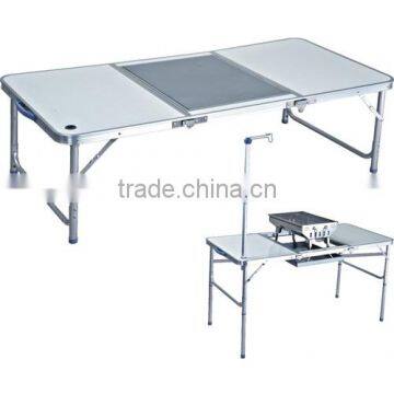 portable folding outdoor BBQ table