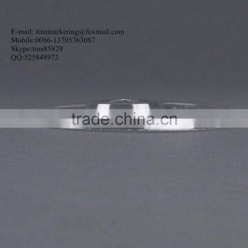 Custom Disposable Clear Plastic Cold Drink Cup Lid With Straw Slot for 16,20 and 24oz Cup photo-5