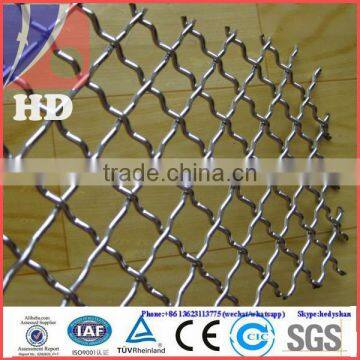 3x3 stainless steel woven wire mesh / crimped wire mesh manufacturer