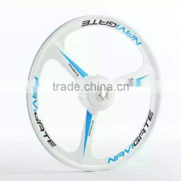 26inch Lightest Strongest Magnesium Alloy Bike Wheel /fixed Gear Type Hub Bike Wheel With Lithium Battery photo-2