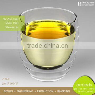 2014 Borosilicate Heat-Resisting 200Ml Milk Glass Cup photo-3