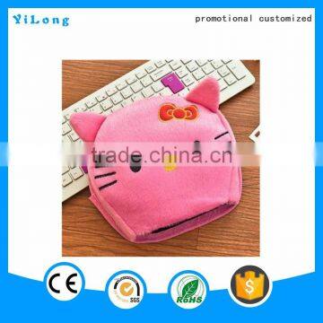 2016 School Girls Plush Animal Shape Usb Hand Warmer for Girl Electric Usb Hand Warmer photo-4