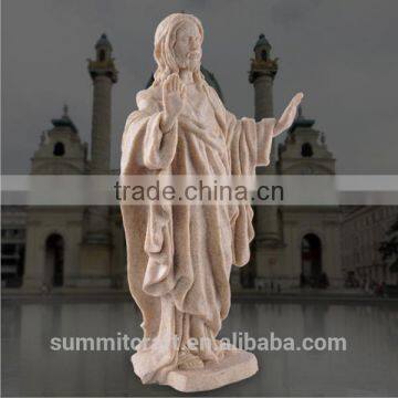 Resin Sandstone Jesus Figures Jesus Statues for Sale photo-3