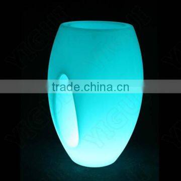 2015 Factory direct sale LED Color Changing Light Up Flower Pot