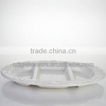 imperial palace style wholesale ceramic white dinner plates bulk