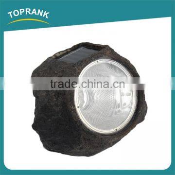 Hot Sale Outdoor Garden Lawn Decorative Small Led Solar Stone Resin Lamp photo-2