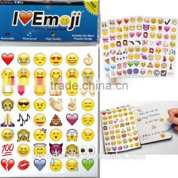 Cute 48 Die Cut Emoji Smile Vinyl Sticker for Phone Tablet Laptop Decor photo-4