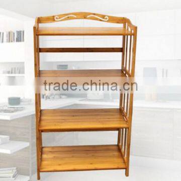 Design Kitchen Racks, Kitchen Rack for Microwave Woven, Bamboo Rack Set photo-3