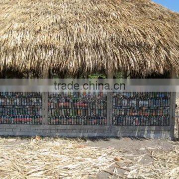 material PVC synthetic thatch roof