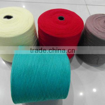 New product 16s/2 colored cotton acrylic blended yarn for weaving