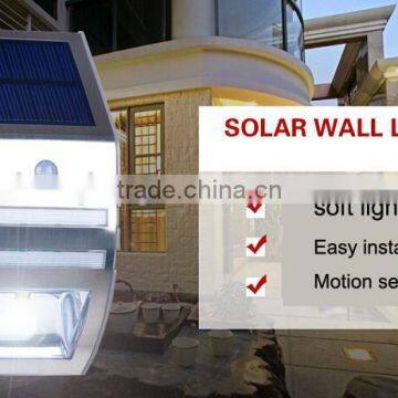 solar outdoor led street motion sensor light