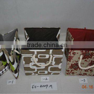 collapsible cardboard storage boxes