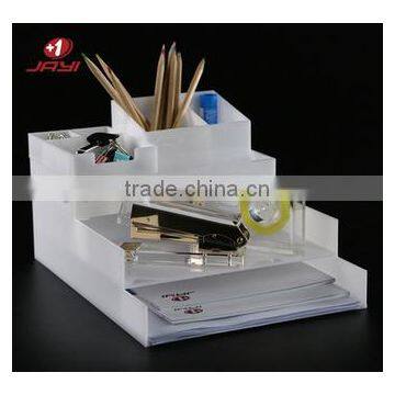 Factory Produce Acrylic Office Table Desktop Stationery Organzier Sets Hot Sale in USA photo-2