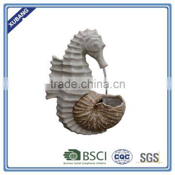 Seahorse statue water fountain for outdoor decoration