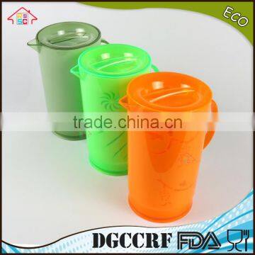 NBRSC Set of 5 Pcs Plastic Cold Water Kettle ps Water Jug Drinking Teapot PP Canteen Double Layer Watering Can photo-5