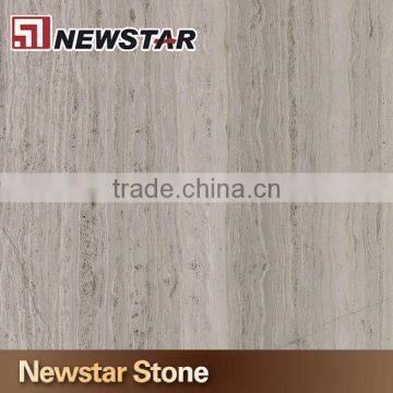 Newstar White Wooden Graining Marble Decoration Countertop Fancy Vanity Top