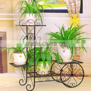 Metal Iron garden plant flower pot storage stands