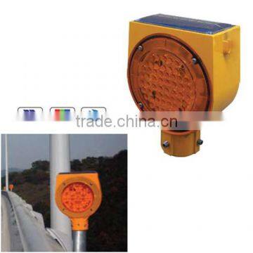 Solar Powered (Charging) Waterproof IP65 Barricade Traffic LED Fog Warning Sign Light MS-1140