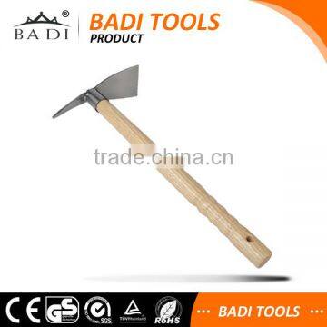 high quality multifunction stainless steel head agriculture hand garden hoe