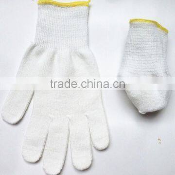 2014 NEW/10 Gauge Bleached White Cotton Glove/working Glove photo-2