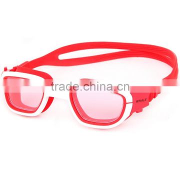 2017 new design fashion with UV 400 protect lens swimming goggles