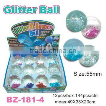 TPU Glitter Bouncy Ball photo-3