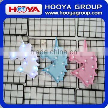 Amazing Led Festival Decoration Colorful Light Unicorn Shaped Holiday Standing Lamps photo-2