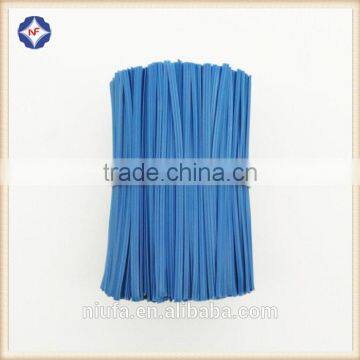 Packaging Materials Single Wire Flat Plastic Coated Twist Tie photo-3