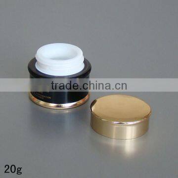 Green Gold Silver Pink Black Aluminium Cream Jars for Cosmetic Mini Small 5g 10g 15g Aluminum Lid Glass Jar photo-2