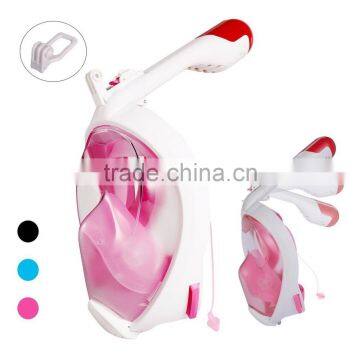 Full Face Snorkel Mask - Easybreath Snorkeling Mask Surface Scuba Diving Goggles Swimming Kit - 180 View Anti Fog - Detachable photo-4