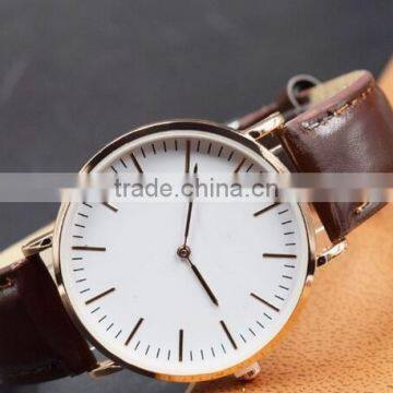2017 Big Dial Two Pin Man Watch Branded Watch OEM Quartz Watch photo-2