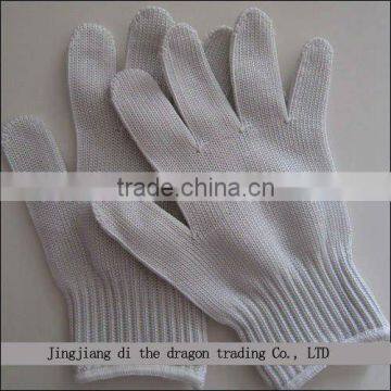 Polyester Steel Wire Anti Cut Gloves