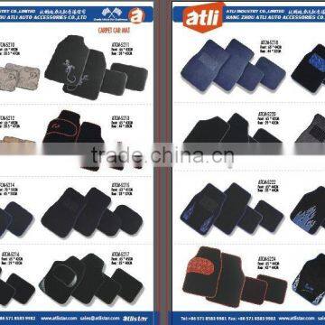 Hot Sale PVC Spider Coil Mat Car Carpet, Durable NonSlip PVC CAR MAT,Nail Backing Car Carpet Mat photo-3