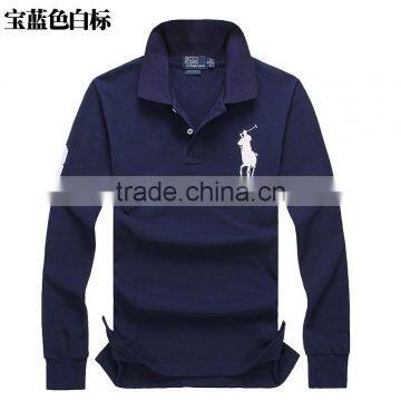 high quality v neck long sleeve t shirt