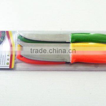 6pcs Colored PP Handle Multi-purpose Cutter/fruit Knife Household Tool photo-2