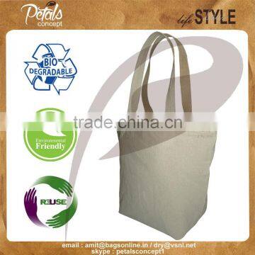 Reversible Cotton Shopping Bag With Outside Natural Juco photo-6