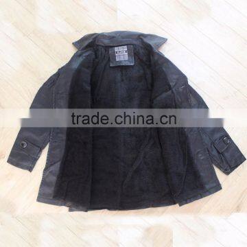 Woen Leather Trench Coat photo-4