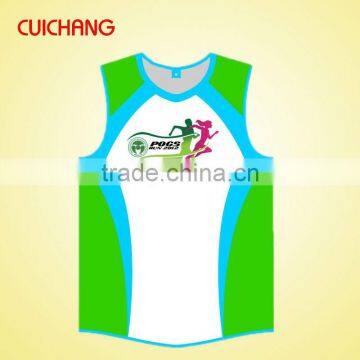 free size custom singlet