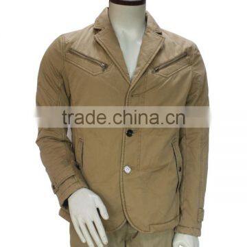 Luxury quality suit collar fitness style men's custom softshell jacket, bomber jacket wholesale