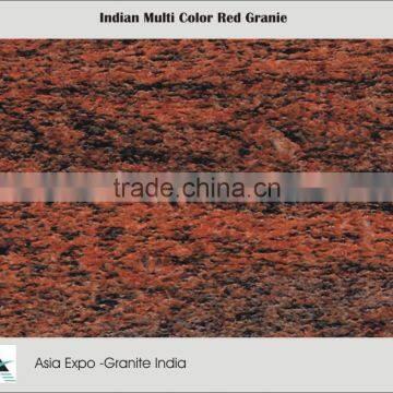 Red Granite Multicolored / Indian Red Color Granite photo-2