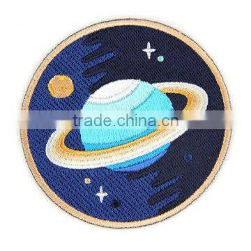 2017Customized Planet Embroidery Patch, Virious Planet Embroidered Brand Logo Patch photo-3