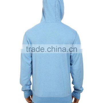 Mens Blue Lightweight Light up Fitness Hoodie photo-3