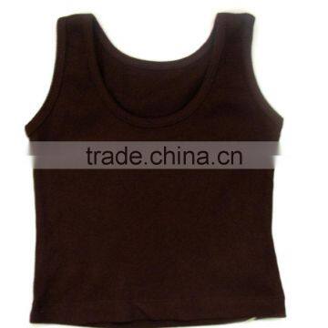 Baby Tank Top In Organic Cotton Fabric